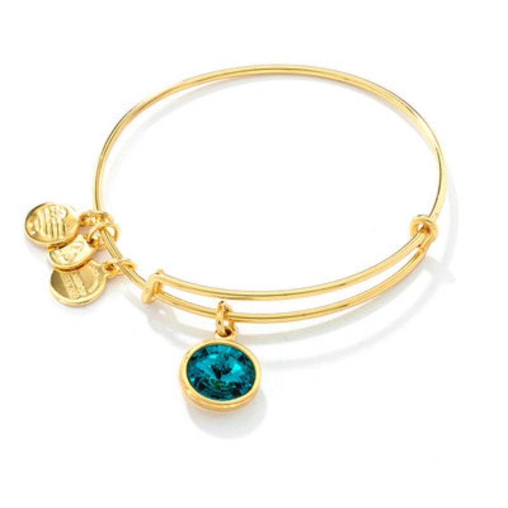 Alex and Ani birthstone bracelet